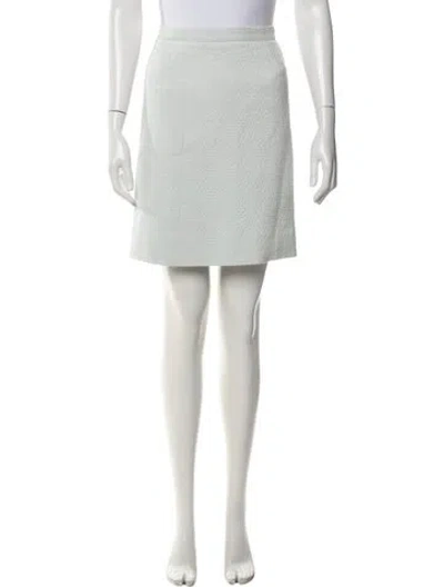 Pre-owned Chanel Vintage Mini Skirt In Blue