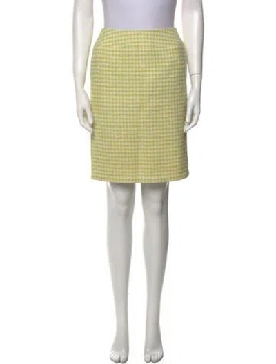 Pre-owned Chanel Vintage Mini Skirt In Multi