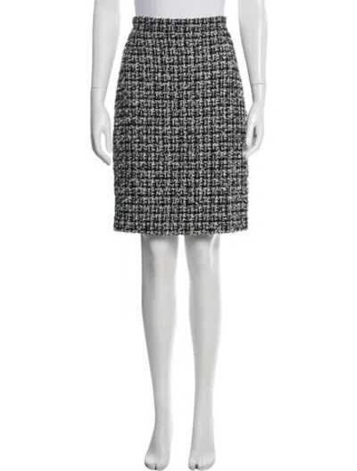Pre-owned Chanel Vintage Mini Skirt In Multi