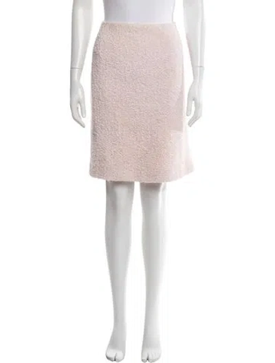 Pre-owned Chanel Vintage Mini Skirt In Pink