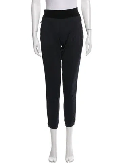 Pre-owned Chanel Vintage Pants In Black/blue