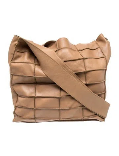 Pre-owned Chanel Vintage Patchwork Tote In Neutral