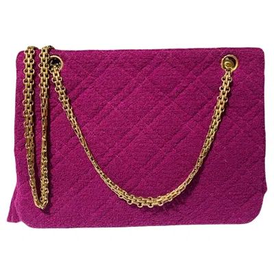 Pre-owned Chanel Vintage Rare Circa 1995  Emily In Paris - Mademoiselle Shopping Tote Bag In Purple