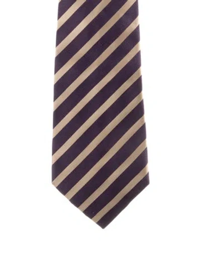 Pre-owned Chanel Vintage Silk Tie In Multi