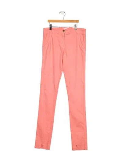 Pre-owned Chanel Vintage Skinny Leg Jeans In Orange
