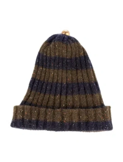 Pre-owned Chanel Vintage Wool Beanie In Multi