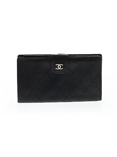 Pre-owned Chanel Wallet In Black