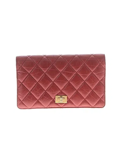Pre-owned Chanel Wallet In Burgundy