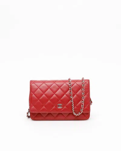 Pre-owned Chanel Wallet On Chain Bag