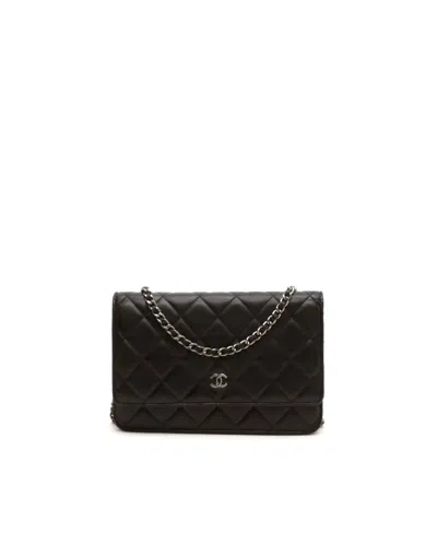 Chanel Wallet On Chain Bag In Black
