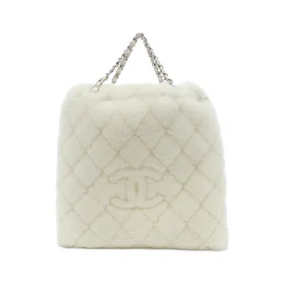 Pre-owned Chanel White Backpack ()