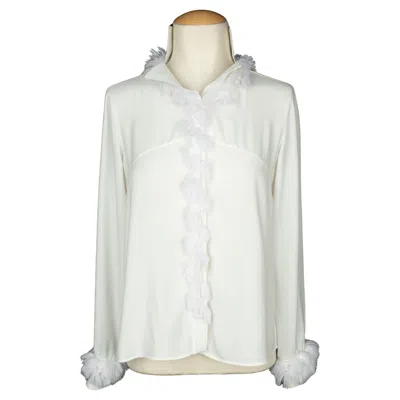 Pre-owned Chanel White Blouse