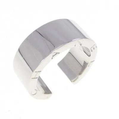 Pre-owned Chanel White Gold White Gold (18k) Band Ring ()