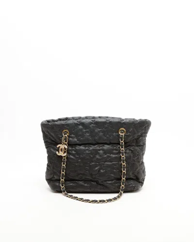 Pre-owned Chanel Wild Stitch Tote Bag In Black