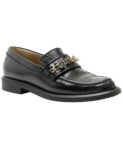 Pre-owned Chanel Women's Calfskin Leather Enamel Charms Loafer (authentic Pre-loved)