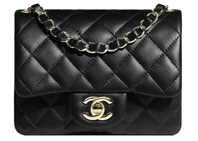 Pre-owned Chanel Women's  Mini Flap Bag In Black