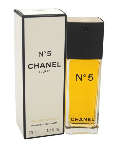 Chanel Women's  No.5 1.7oz Eau De Toilette Spray In White