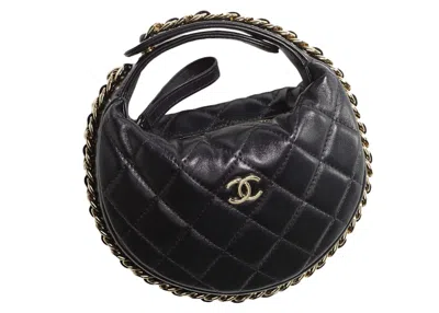 Pre-owned Chanel Women's  Pouch Ap3095 In Black