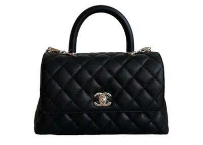 Pre-owned Chanel Women's  Small Coco Handbag In Black (a92990)