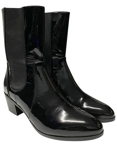 Pre-owned Chanel Women's Leather Boot (authentic Pre-loved)