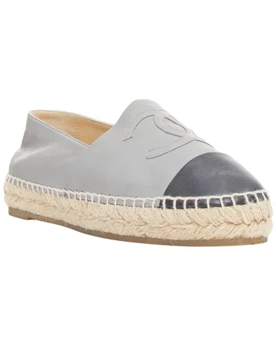 Pre-owned Chanel Women's Leather Espadrille (authentic Pre-loved)