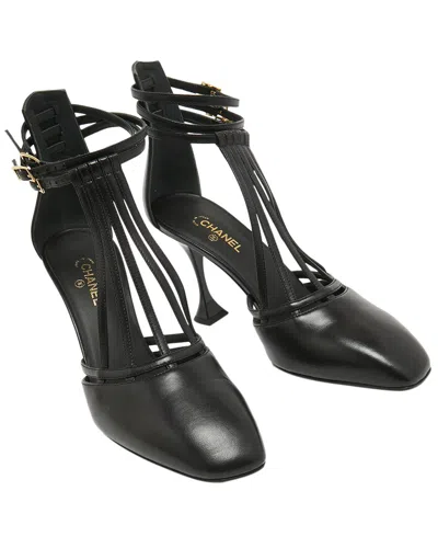 Pre-owned Chanel Women's Leather Pump, Size 40 (authentic )