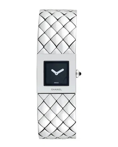 Pre-owned Chanel Women's Matelasse Watch