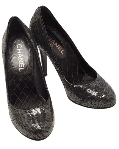 Pre-owned Chanel Women's Other Pump, Size 37.5 (authentic )