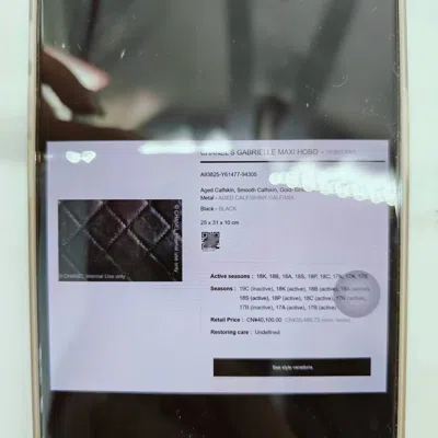 Pre-owned Chanel Women Pre-loved Bag Very Good Condition In Multi