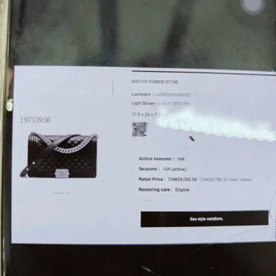 Pre-owned Chanel Women Pre-loved Bag Very Good Condition In Multi