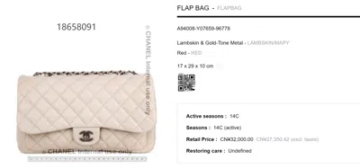 Pre-owned Chanel Women Pre-loved Bag Very Good Condition In Multi
