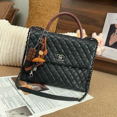 Pre-owned Chanel Women Pre-loved Bag Very Good Condition In Multi