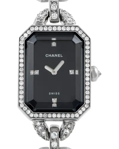 Pre-owned Chanel Women's Premire Diamond Watch (authentic Pre-loved)