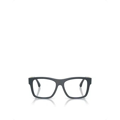 Pre-owned Chanel Womens Ch3478 Square-frame Acetate Optical Glasses Green