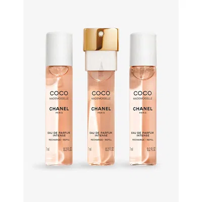 Chanel Womens <strong> Coco Mademoiselle</strong> Twist And Spray Refill Set - Eau De Parfum Intense