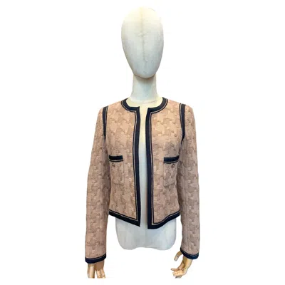Pre-owned Chanel Wool Jacket, Collection F/w 2008 In Brown