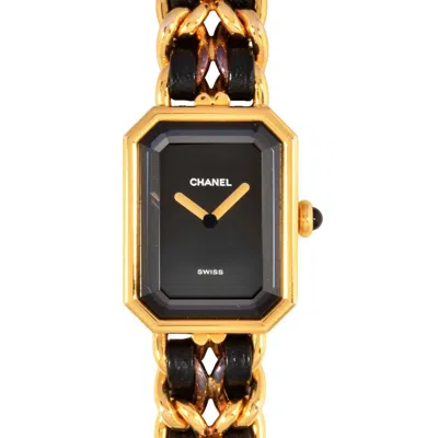 Pre-owned Chanel Wristwatch () In Black