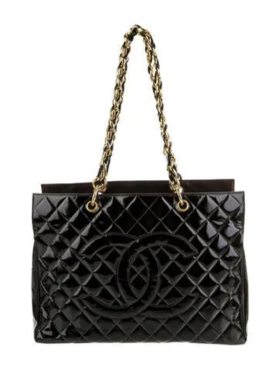 Pre-owned Chanel Xl Grand Shopping Tote In Brown