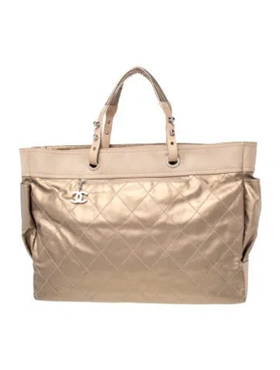 Pre-owned Chanel Xl Paris-biarritz Tote