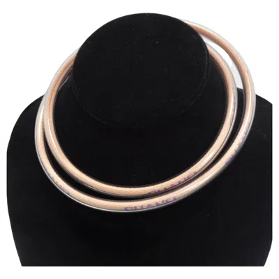 Pre-owned Chanel Y2k Tube Choker In Multi