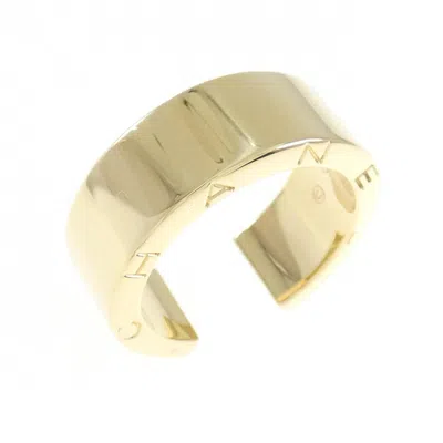 Pre-owned Chanel Yellow Gold (18k) Band Ring ()
