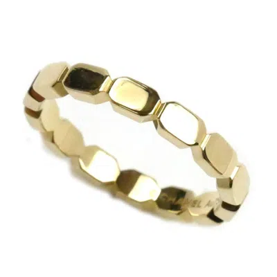 Pre-owned Chanel Yellow Gold (18k) Band Ring () In Multi