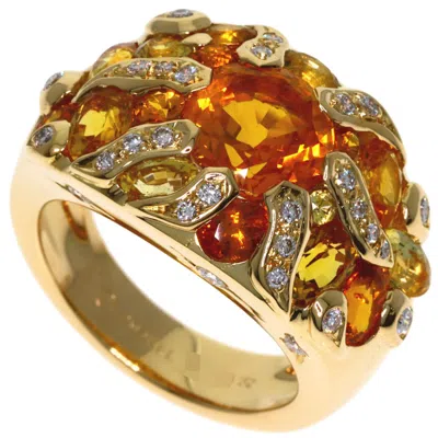 Pre-owned Chanel Yellow Gold Yellow Gold (18k) Band Ring ()
