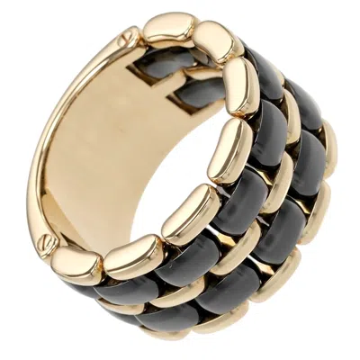 Pre-owned Chanel Yellow Gold Yellow Gold (18k) Band Ring ()