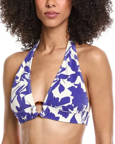 Change Of Scenery Erin Bikini Top In Blue