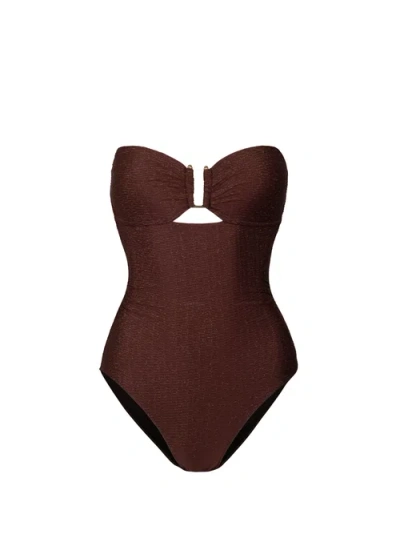 Change Of Scenery Juliette One Piece In Burgundy