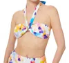 Change Of Scenery Loryn Top In Floral Ikat In Multi