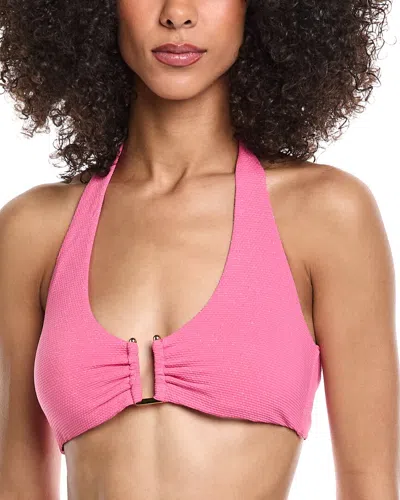 Change Of Scenery Shana Bikini Top In Pink