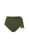 Change Of Scenery Side Tie High Waist Bottom In Green