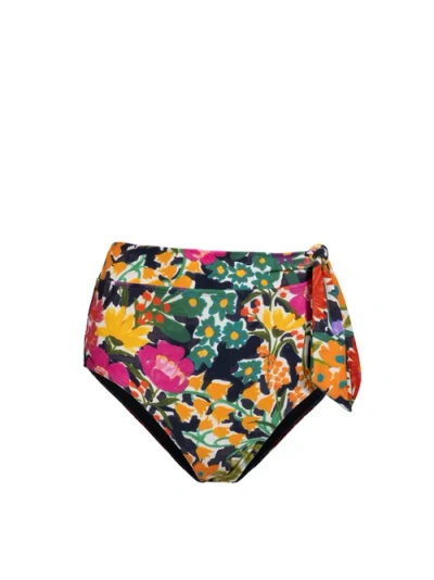 Change Of Scenery Side Tie High Waist Bottom In Multi